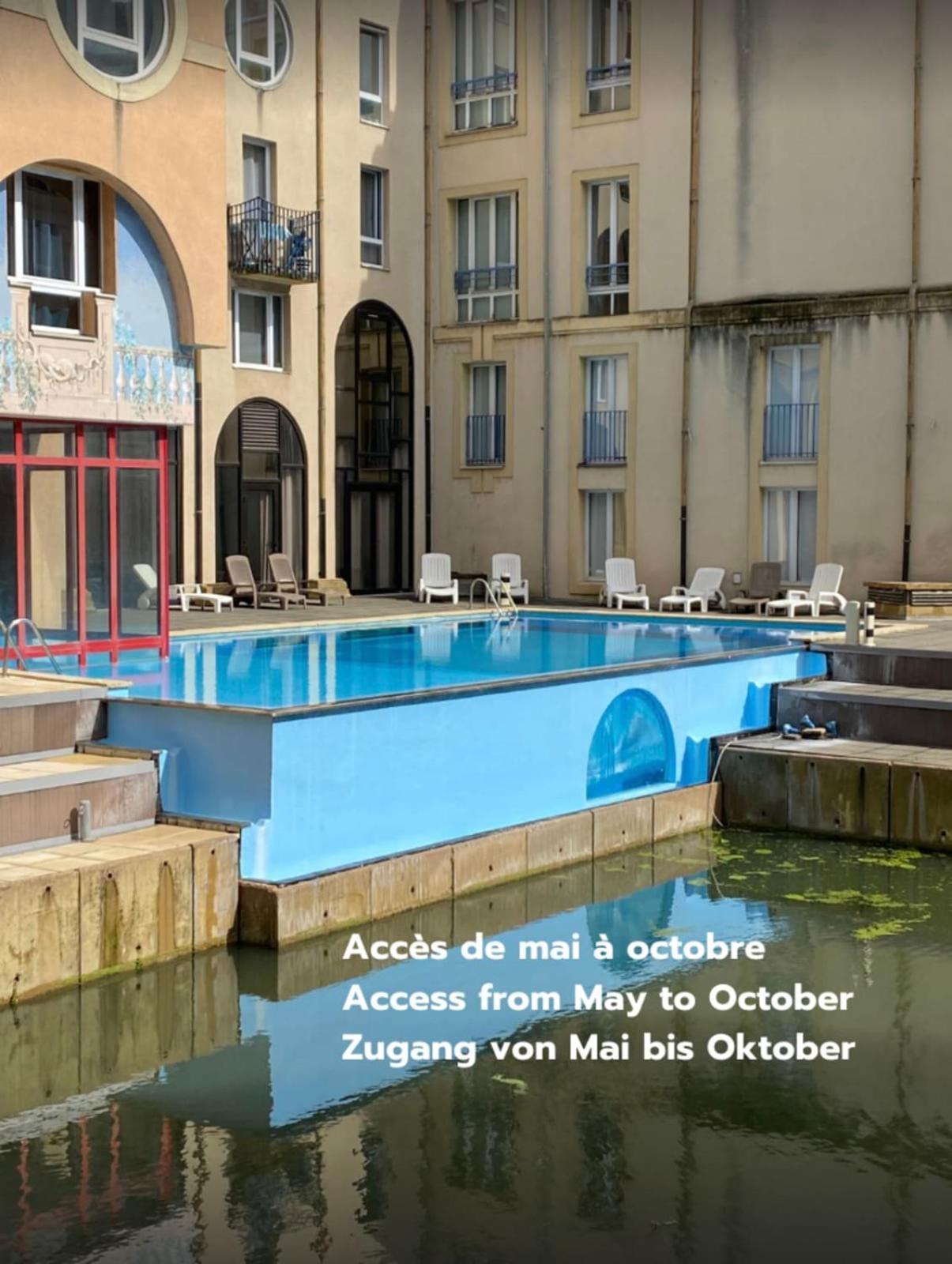 Romantique "Comme A Venise" Au Bord De L'Eau Avec Parking Metz Exterior foto